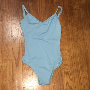Light Blue Capezio Camisole Ballet Leotard